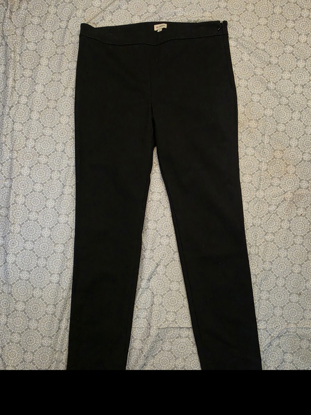 Cremieux Black Stretch Slacks Size 8